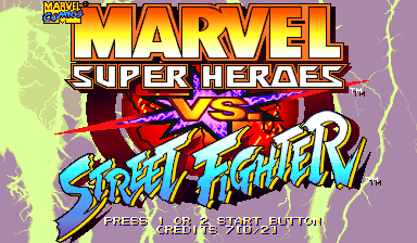 Marvel Super Heroes Vs. Street Fighter (Euro 970625)